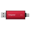 SSD Externo (Unidad De Estado Solido) Marca Kingston Modelo Dual SPSD/2TB Capacidad De 2TB Conexion USB-C y USB-A