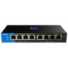 Switch De 8 Puertos Marca Linksys Modelo LN2308P-NA Ethernet Multigigabit Con 4 Puertos PoE++ Y 4 Puertos PoE +