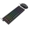 Combo Marca Redragon Modelo S143 Incluye Teclado RGB K617 Español Y Mouse USB K1NG Color Negro