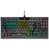 Teclado Para Gamers Marca CORSAIR Modelo K70 RGB TKL CHAMPION SERIES Con Interruptores OPX En Ingles Conexion USB-A