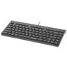 Mini Teclado Con Cable Conexion USB-A Formato Slim Marca Manhattan Modelo 180702 Color NegroEnEspanol