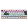 Teclado Gamer Marca PRIMUS Modelo BALLISTA61T Color Blanco Con SwitchRedEnEspanol