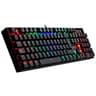 TecladoRedragon Modelo K551RGB 1 SP Incluye Teclado Modelo Mitra K551 En Espanol Con Switch Red 