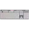 Teclado Modelo Horus FS K619W-RGB-SP Marca Redragon Con Switch Red Y RGB Idioma En Espanol Color Blanco