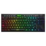 Teclado Modelo Horus TKL K622 Marca Redragon Con RGB Y Switch Red Idioma En Espanol Color Negro