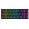 Teclado Modelo Ziggs K669 Marca Redragon Con RGB Switch Rojo Idioma En EspanolConexionUSB-C Color Negro