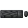 Combo Inalambrico Marca Logitech Modelo MK250 Incluye Teclado En Espanol Y Mouse Conexion Bluetooth Color Negro