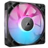 Ventilador Para Case Marca CORSAIR Modelo iCUE LINK RX140 RGB PWM De 140 mm Color Negro Kit De 2 Unidades