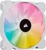 Ventilador PWM Marca CORSAIR Modelo iCUE SP120 RGB ELITE De 120mm Color Blanco Para Case