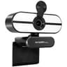 Webcam Marca Argom Modelo ARG-WC-9145BK Resolución Full HD 1080P Conexion USB Con Microfono Y Led A 30fps Color Negro