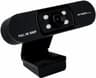 Webcam Argom Resolución 1080P USB Con Luz Microfono Color Negro Full Hd ARG-WC-9150BK