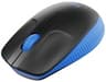 Mouse Wireless Marca Logitech Modelo M190 Color Azul Conexion Con Receptor