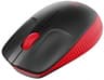Mouse Wireless Marca Logitech Modelo M190 Color Rojo Conexion Con Receptor