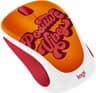 Mouse Inalambrico Marca Logitech Modelo M317C Design Collection Limited Edition Positive Vibes Con 1000 De DPI Conexion Con Receptor