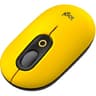Mouse Inalambrico Marca Logitech Modelo POP Color Amarillo Conexion Bluetooth