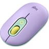 Mouse Inalambrico Marca Logitech Modelo POP Color Menta Con Purpura Conexion Bluetooth
