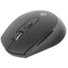 Mouse Ergonomico Inalambrico Marca Manhattan Modelo 190343 De 6 BotonesColorNegro 