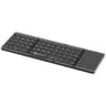 Teclado Inalambrico Plegable Marca KlipXtreme Modelo Flexplit KCK-650S-BK En Espanol Conexion Bluetooth Con Panel Tactil