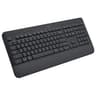Teclado Inalambrico Marca Logitech Modelo Signature K650 En Espanol Color Negro Conexion Bluetooth O Con Receptor