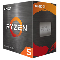 Procesador AMD Ryzen 5 5500 Socket De CPU AM4 En Caja Para Gamers