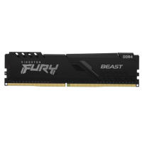 Memoria RAM DDR4 De 16GB Marca Kingston Modelo Fury Beast Con Frecuencia De 3200Mhz Y Latencia CL16 Tipo DIMM Color Negro