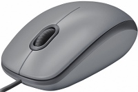 Mouse Optico Marca Logitech Modelo M110 Silent Color Gris Conexion USB Con 1000 De DPI