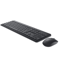 Combo Inalambrico De Teclado Y Mouse Marca Dell En Espanol Color Negro Modelo KM3322W-R-LTN