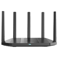 Router Inalambrico Marca Hikvision Modelo DS-3WR18X WiFi 6 1800Mbps
